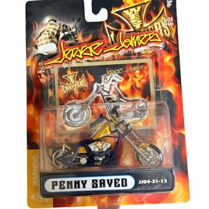 West Coast Choppers Jesse James Penny Saved 1:31 Die-Cast Motorcycle JJ04-31-12